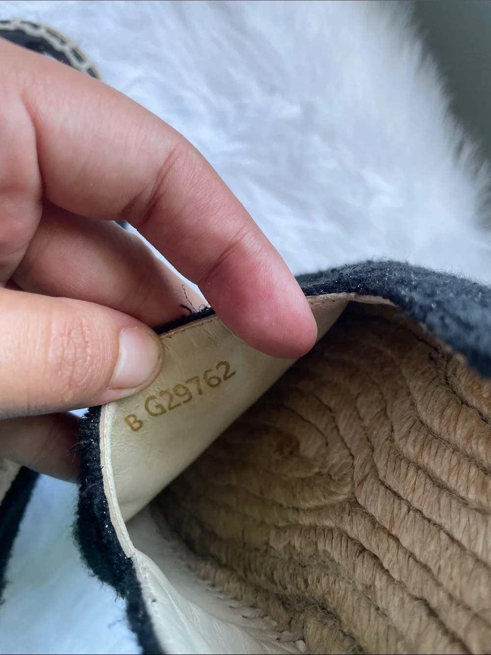 CHANEL classic espadrille